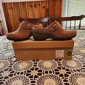 Timberland Size 9 clogs.